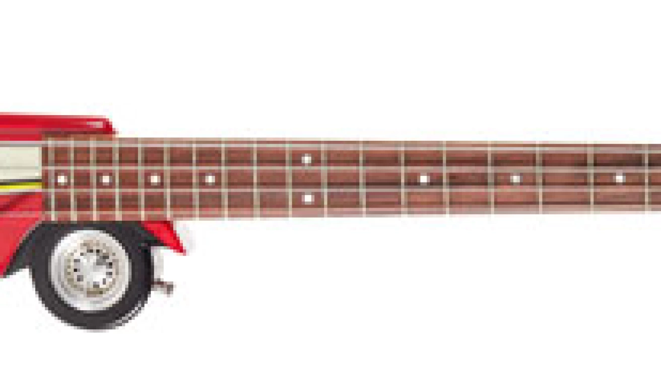 ZZ Top Dusty Hill's 'Eliminator Hot Rod Car' guitar added to