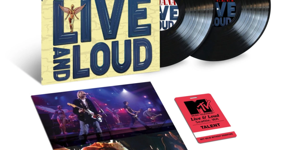 Nirvana's 'Live and Loud' on limited edition vinyl