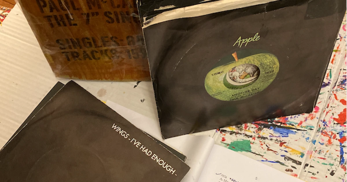 How to build your own 'singles box' in a Paul McCartney 7-inch