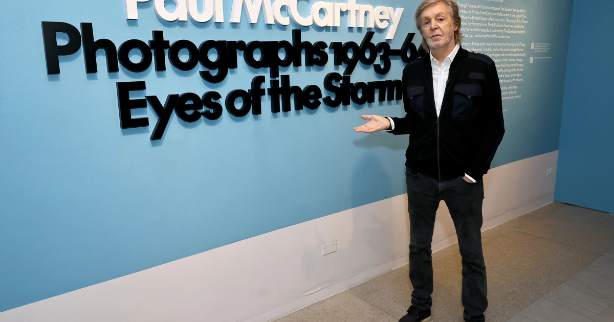 Brooklyn exhibition of Paul McCartney's photos of Beatlemania era