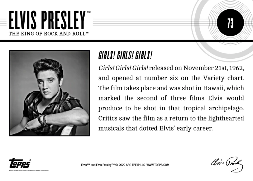 rare elvis presley trading cards 1978 Donruss Card #21 In June of 1977/he received two Phot NM Near Mint at Amazon's Entertainment Collectibles Store Product DescriptionProduced in 1992. Finding RARE Holo Elvis Presley