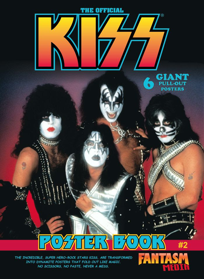 The 'Official KISS Poster Book #2' to be released by Fantasm Media