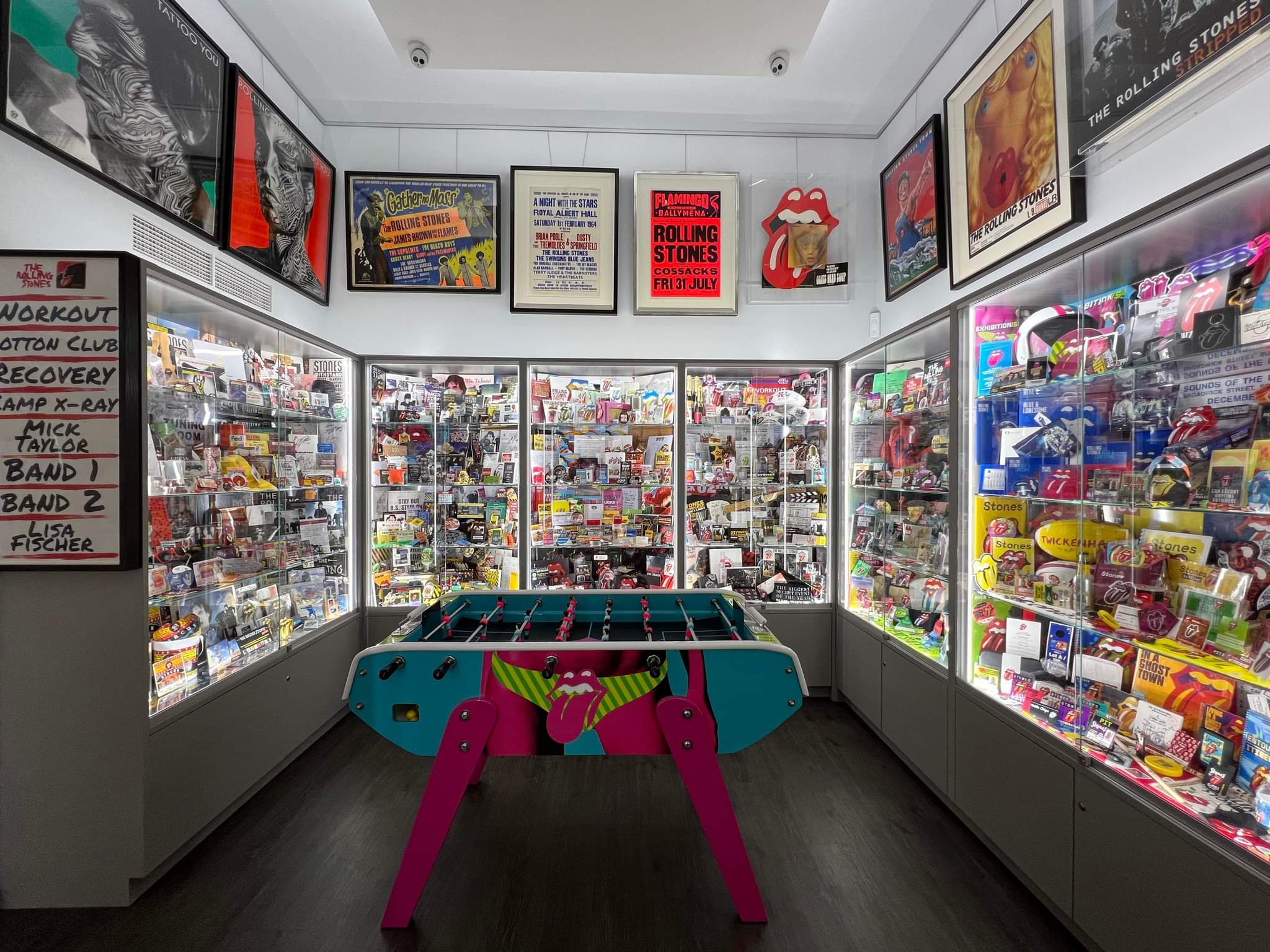Inside a Rolling Stones memorabilia collection that was made into
