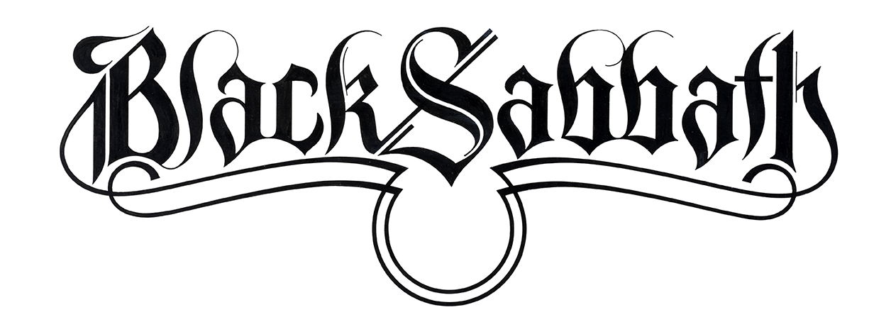 Sabbath Lettering How Ernie Cefalu created heaven and hell for Black Sabbath album artwork