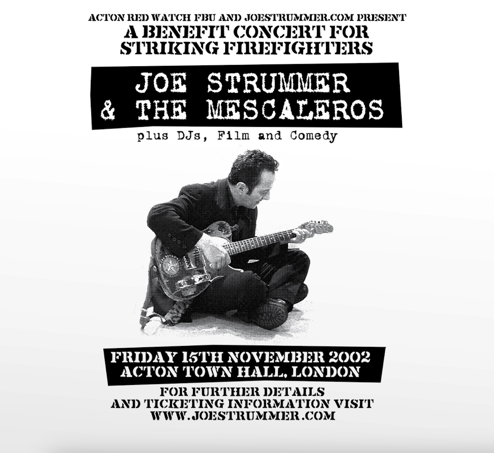 Live at Acton Town Hall' captures brilliant Joe Strummer performance