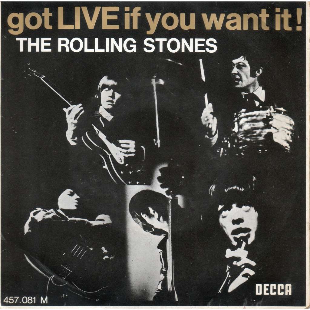 Find out the value of The Rolling Stones live albums