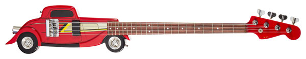ZZ Top Dusty Hill's 'Eliminator Hot Rod Car' guitar added to