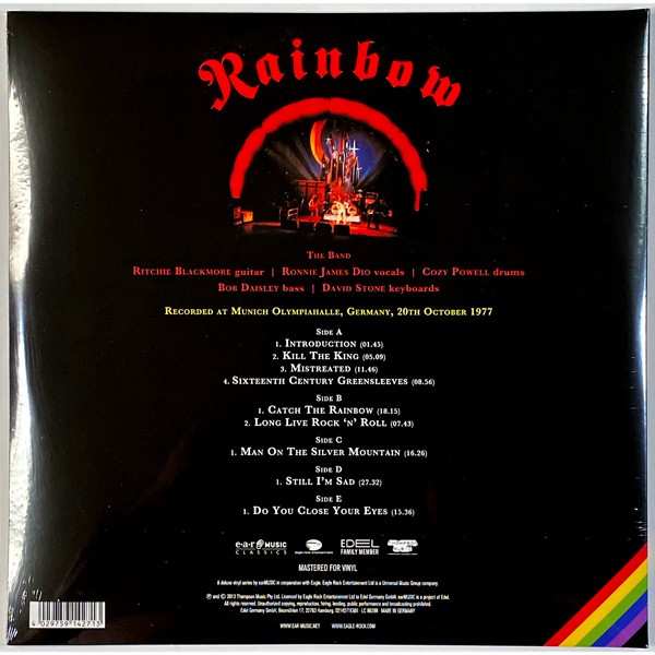 Live release takes the listener over the Rainbow with Ritchie & Co.