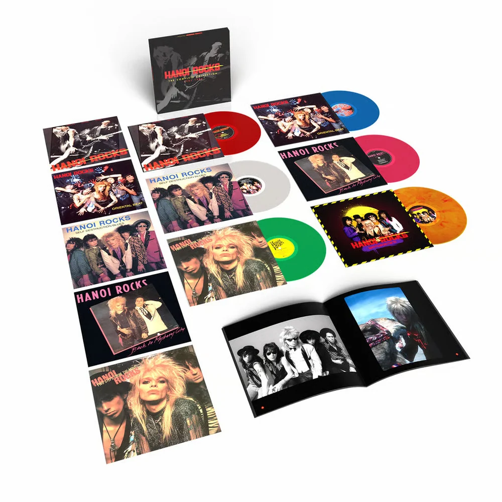 Hanoi Rocks announce 'The Complete Collection 1981–1984' vinyl and
